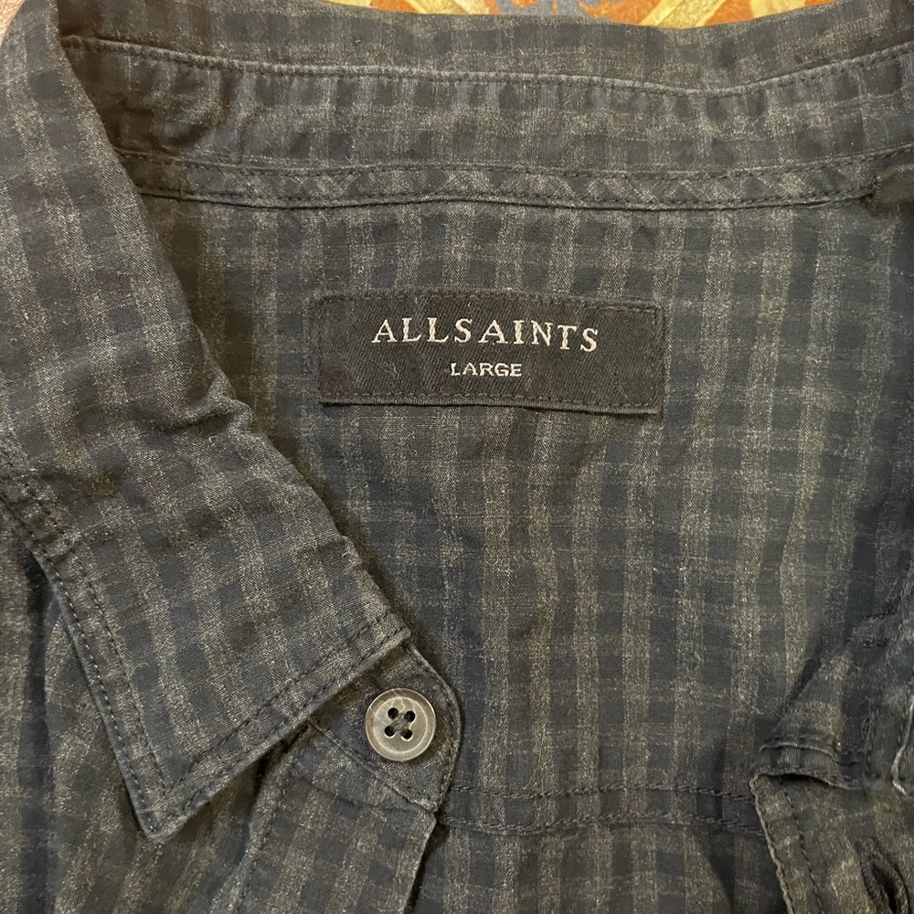 Large Allsaints Button Down - image 4